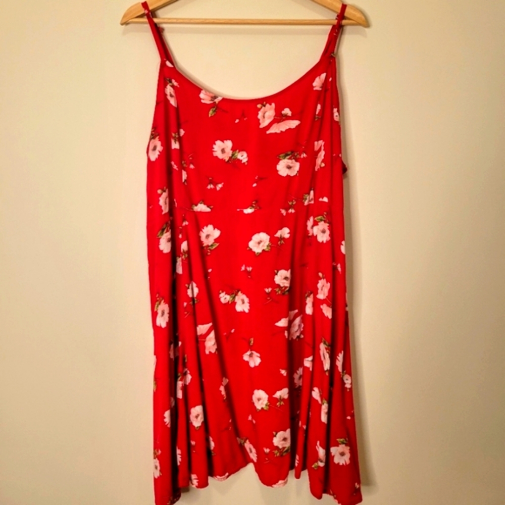 Floral dress (red)